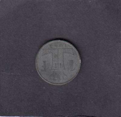 Beschrijving: 1 Franc  vl  